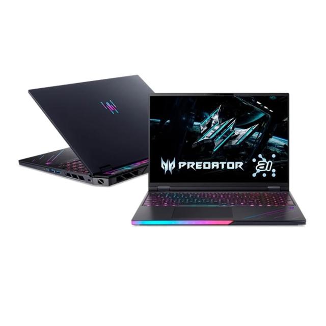 【Acer 宏碁】特仕版 16吋電競筆電(Predator/PHN16-73-965Q/Ultra 9-275HX/64G/512G+2TB SSD/RTX5070Ti)