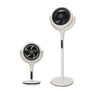 【TECO 東元】8吋靜音夜燈循環桌立扇DC扇/循環扇/3D擺頭/夜燈/靜音(XA0888CRDL)