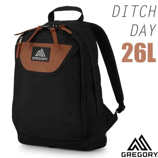 【Gregory】DITCH DAY 日用通勤休閒雙肩後背包26L.電腦書包(155697-1041 黑)