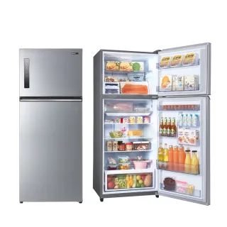 【SAMPO 聲寶】星美滿535公升一級能效極光鈦銅板系列變頻雙門冰箱(SR-C53D-S9)