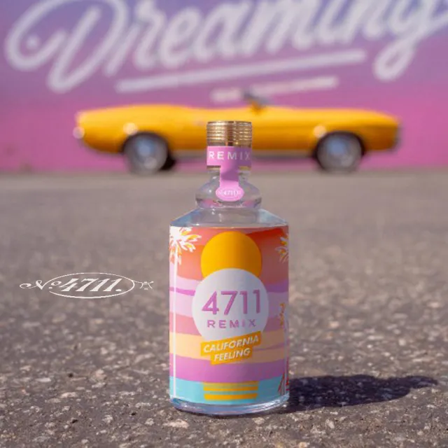 【4711 科隆之水】Remix Cologne 加州陽光古龍水100ml(專櫃公司貨)
