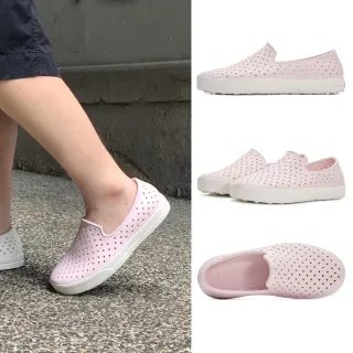 【PONY】女 防水 水鞋  時尚洞洞鞋 雨鞋  拖鞋 -粉(SODA 洞洞鞋)