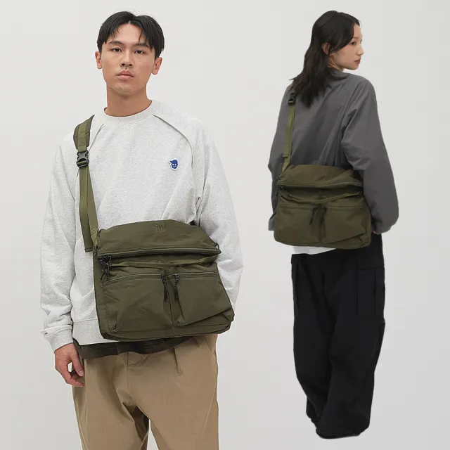 【plain-me】特惠！男女包 防潑水輕量側背包 PLN3052-251(防水包 大容量 斜背包 電腦包 筆電包 公事包)