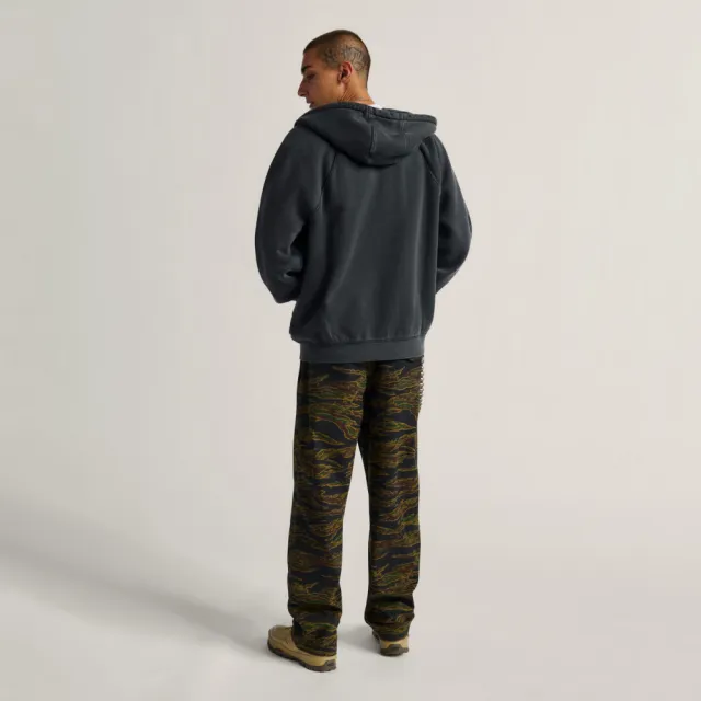 【VANS】官方旗艦 MTE TeamTeam Full Zip 黑色連帽外套