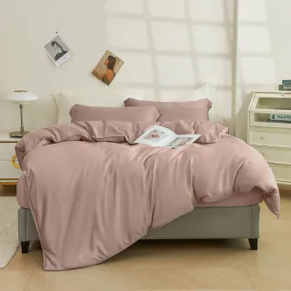 【日禾家居】買一送一 100%萊賽爾天絲床包枕套組 or 被套-單/雙/加大/特大 均價-素色/印花(60支天絲)