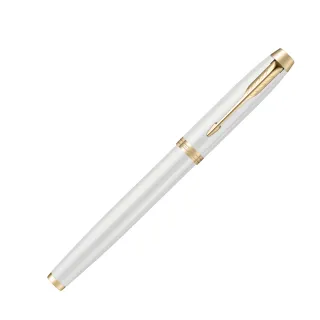 【PARKER】派克  IM金屬系列限量版 珠光白 鋼珠筆(IM)