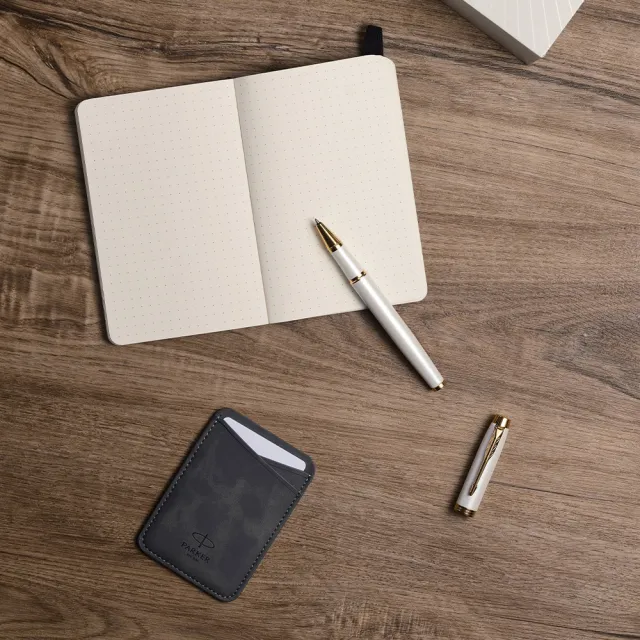 【PARKER】派克  IM金屬系列限量版 珠光白 鋼珠筆(IM)