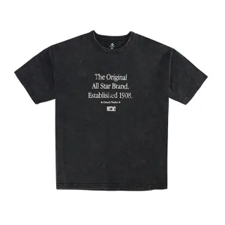 【CONVERSE】運動 休閒 短袖上衣 T恤 男上衣 WASHED TEE SWAMP CORE(MCH624-342)