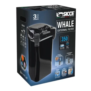 【SICCE 希捷】350 圓桶 筒式過濾器1100L/H 性能卓越/過濾容量充足/獨特的自吸系統(義大利 台灣公司貨W350)
