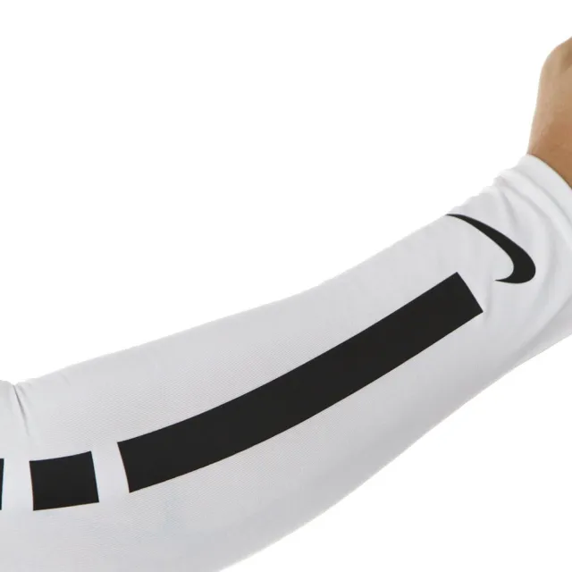 【NIKE 耐吉】PRO ELITE 運動臂套2.0 抗UV護肘 防曬袖套 籃球棒球網球羽球慢跑單車皆適用(N0002044127SM)