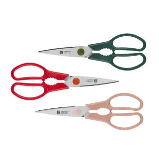 【ZWILLING 德國雙人】Now可拆式廚房多用剪刀2件組-3色任選(德國雙人牌集團官方直營)