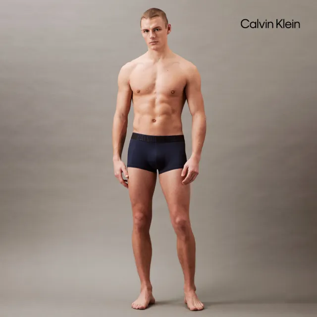 【CALVIN KLEIN】官方旗艦館 CK Intense Power 極致涼感平口內褲_藍色