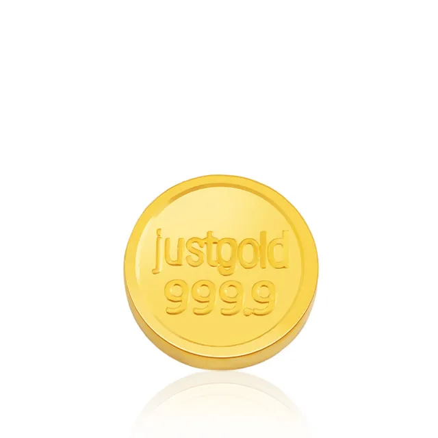 【Just Gold 鎮金店】鎮金 g 豆幣 黃金金豆3g(網路限定)