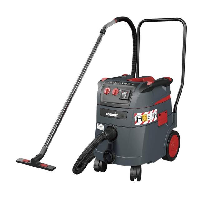 【Starmix 吸特樂】1400W 35L 頂配款全自動電磁脈衝清潔H級乾溼兩用吸塵器(ISP H-1435)