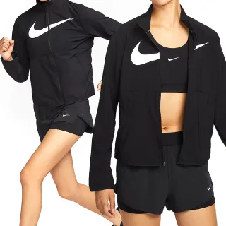 【NIKE 耐吉】AS W NK TEMPO SWSH HBR DF JKT 女款 黑色 速乾 跑步 外套 HV2648-010