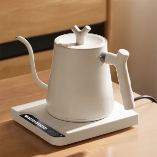 【IDREES 伊德萊斯】智能溫控快煮手沖壺 防燙快煮壺 燉煮壺(咖啡壺 細口壺 電熱水壺 煮水壺 交換禮物)