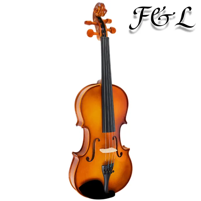 【F&L】實木手工小提琴 專業考級演奏小提琴 1/16~4/4全尺吋(雲杉面板+楓木背板 送高級加厚琴包+豪華大禮包)
