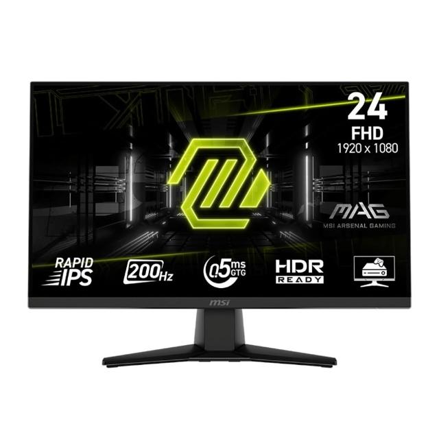 【MSI 微星】MAG 242F 24型 FHD 200Hz 電競螢幕(HDR Ready)