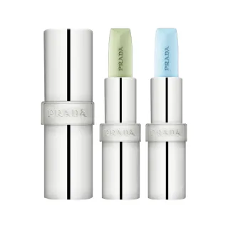 【PRADA 普拉達】經典潤唇膏 3.8g(國際航空版/多款任選/U000.U001)