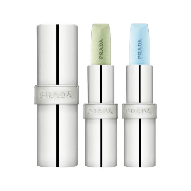 【PRADA 普拉達】經典潤唇膏 3.8g(國際航空版/多款任選/U000.U001)