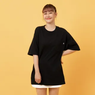 【NEW BALANCE】NB 口袋短T/短袖上衣_MT51501BK_中性_黑色(美版 版型偏大)