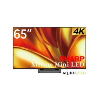 【SHARP 夏普】58H快配★65型 AQUOS LED 4K Google TV聯網顯示器(4T-C65GU8500X)