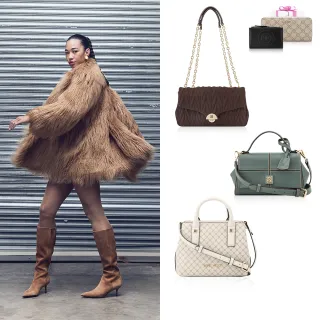 【NINE WEST官方直營】情人節 首選 買包送夾★女斜背包 手提包 水餃包 托特包+長夾 短夾(多款任選)