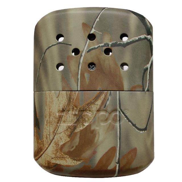 【Zippo】暖手爐 懷爐-大型迷彩色-12小時＋133ML Zippo專用油(暖手爐 懷爐)