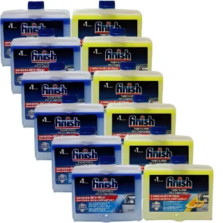 洗碗機機體清潔劑 250ml 原味/檸檬*12罐 一年份(平輸品)