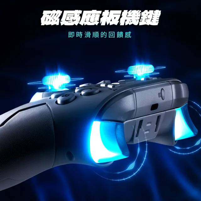 【FlashFire】NEON 遊隼無線高效能手把(PC Switch iOS Android 附2.4G無線接收器)