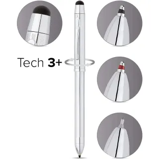 【CROSS】TECH3+霧黑多功能觸控三用原子筆(TECH3+)