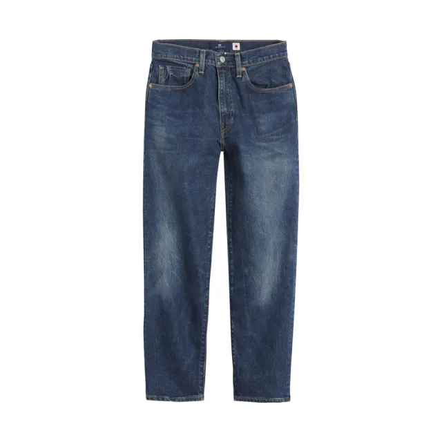 【LEVIS】BLUETAB™ Column 日本製高腰直筒牛仔褲 / 微彈布邊面料 女生牛仔褲 人氣新品 A5888-0011