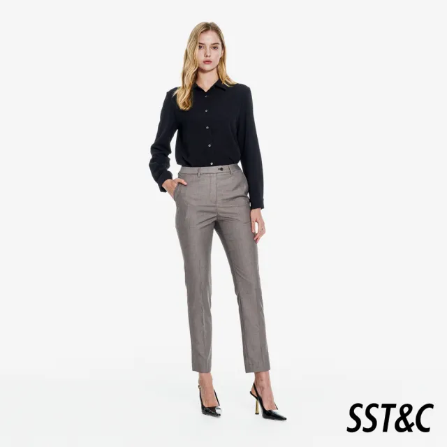 【SST&C】女裝 藏青挺感長袖上著/襯衫01082504002(換季55折)