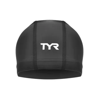 【TYR】Lycra Pu 成人萊卡泳帽(防水透膚 舒適材質)