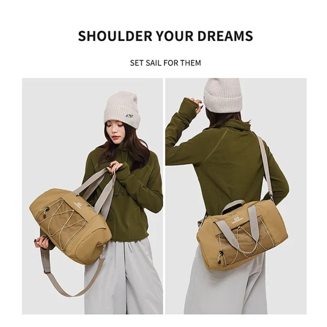 【kingkong】手提短途出差旅行袋 大容量健身包/行李袋/收納包/斜挎包