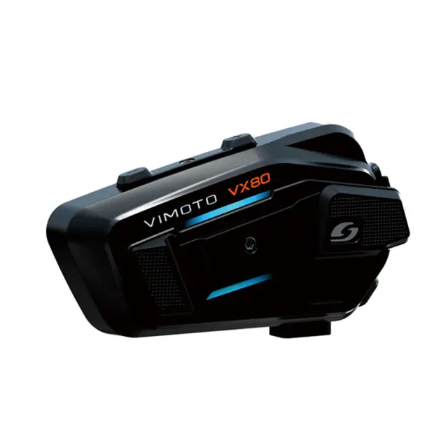 【Vimoto 維邁通】台灣總代理 VX80 安全帽藍牙耳機(JBL喇叭、8人對講、CVC抗噪、藍牙5.1)
