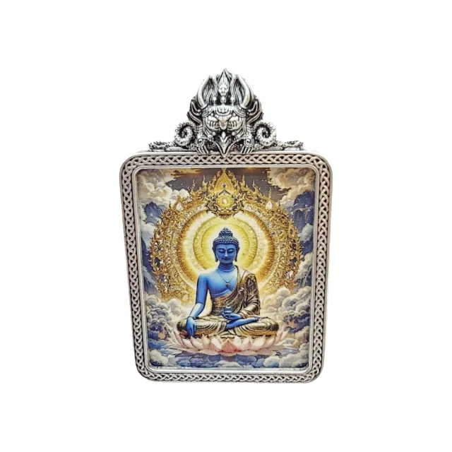【藏古祥館】藥師佛唐卡 PA12(唐卡)