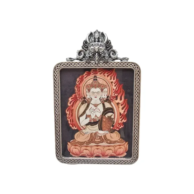 【藏古祥館】大日如來唐卡 PA15(唐卡)