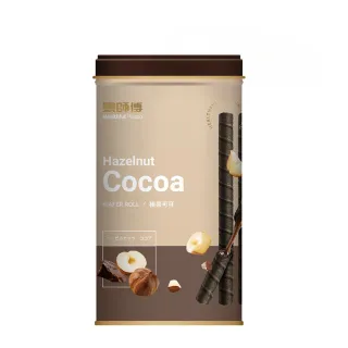 【黑師傅】榛果可可捲心酥400g
