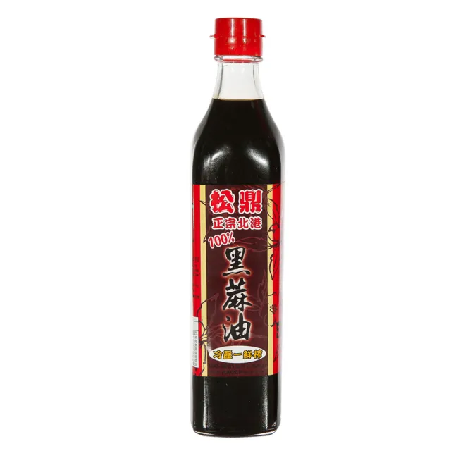 【松鼎】調和黑麻油12瓶組(500ml/瓶)