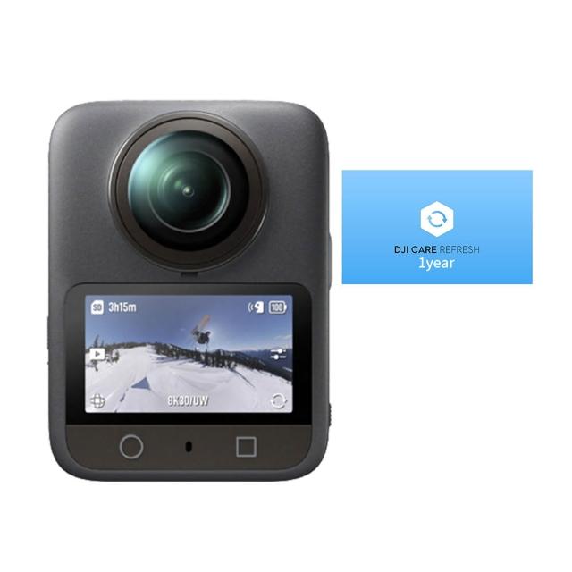 【DJI】OSMO 360標準套裝 全景相機/運動相機|1英吋CMOS|內建105G記憶體+Care1年版(聯強國際貨)