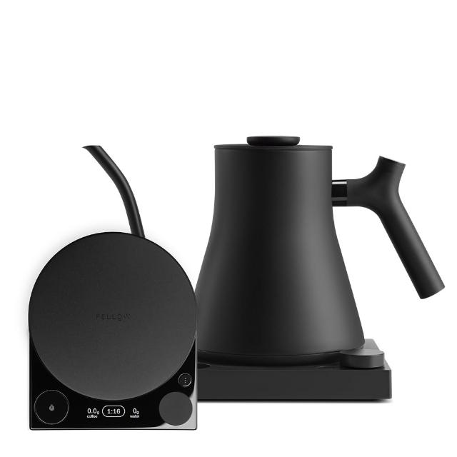 【FELLOW】EKG PRO 電子溫控手沖壺 900ml +TALLY PRO 精準咖啡沖煮秤(黑白任選/咖啡壺/電子秤/咖啡秤)