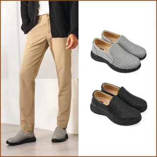 【A.S.O 阿瘦集團】A.S.O 活氧氣墊系列-手工編織氣墊鞋(男鞋_2色任選)