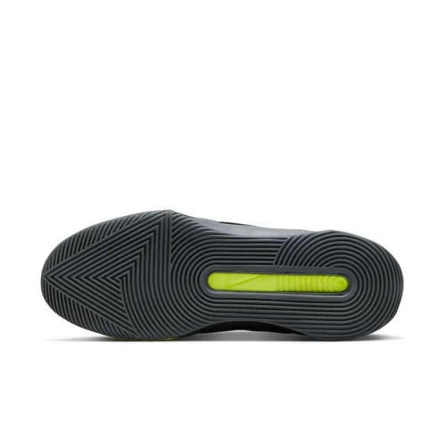 【NIKE 耐吉】籃球鞋 男鞋 運動鞋 包覆 緩震 G.T. JUMP ACADEMY EP 灰螢光綠 HF1804-004