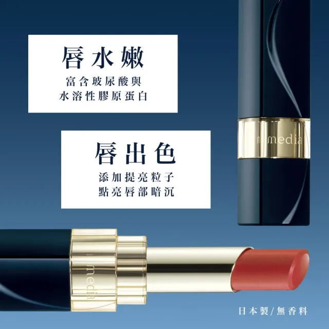 【media 媚點】水灩光唇膏