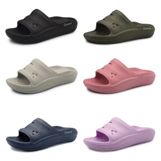 【OSOMESHOES 奧森】成人拖鞋 足弓拖鞋 輕量防水 運動拖鞋 厚底拖鞋 室內拖 室外拖 套拖(J5858 奧森)