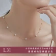 【Golicc】買一送一 珍愛典藏輕奢 水晶珍珠項鍊(雙十 萬聖節 生日 鎖骨鍊 項鍊 飾品 禮物)