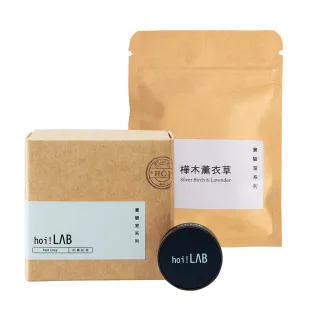 【hoi!LAB】超值組實驗室香氛-車用香氛扣套組+補充片