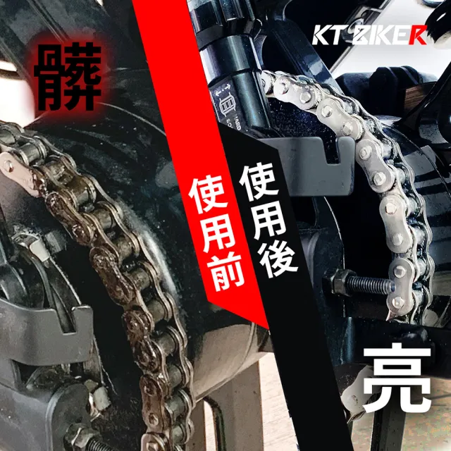 【KT BIKER】鍊條保養組-濕式(鍊條清潔 濕式鍊條油 鏈條 重機 檔車 鏈條油)
