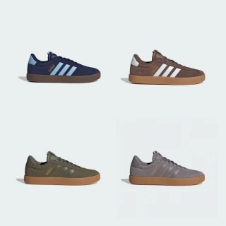 【adidas 愛迪達】VL COURT 3.0 復古休閒鞋 運動鞋 焦糖底 男鞋/女鞋 多款任選(JP7537/JP7536/JR2223)
